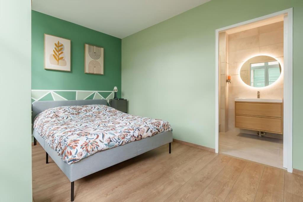 Appartement Lumineux Avec Cour Chaumont  Kültér fotó